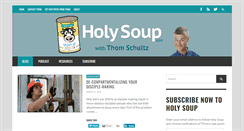 Desktop Screenshot of holysoup.com